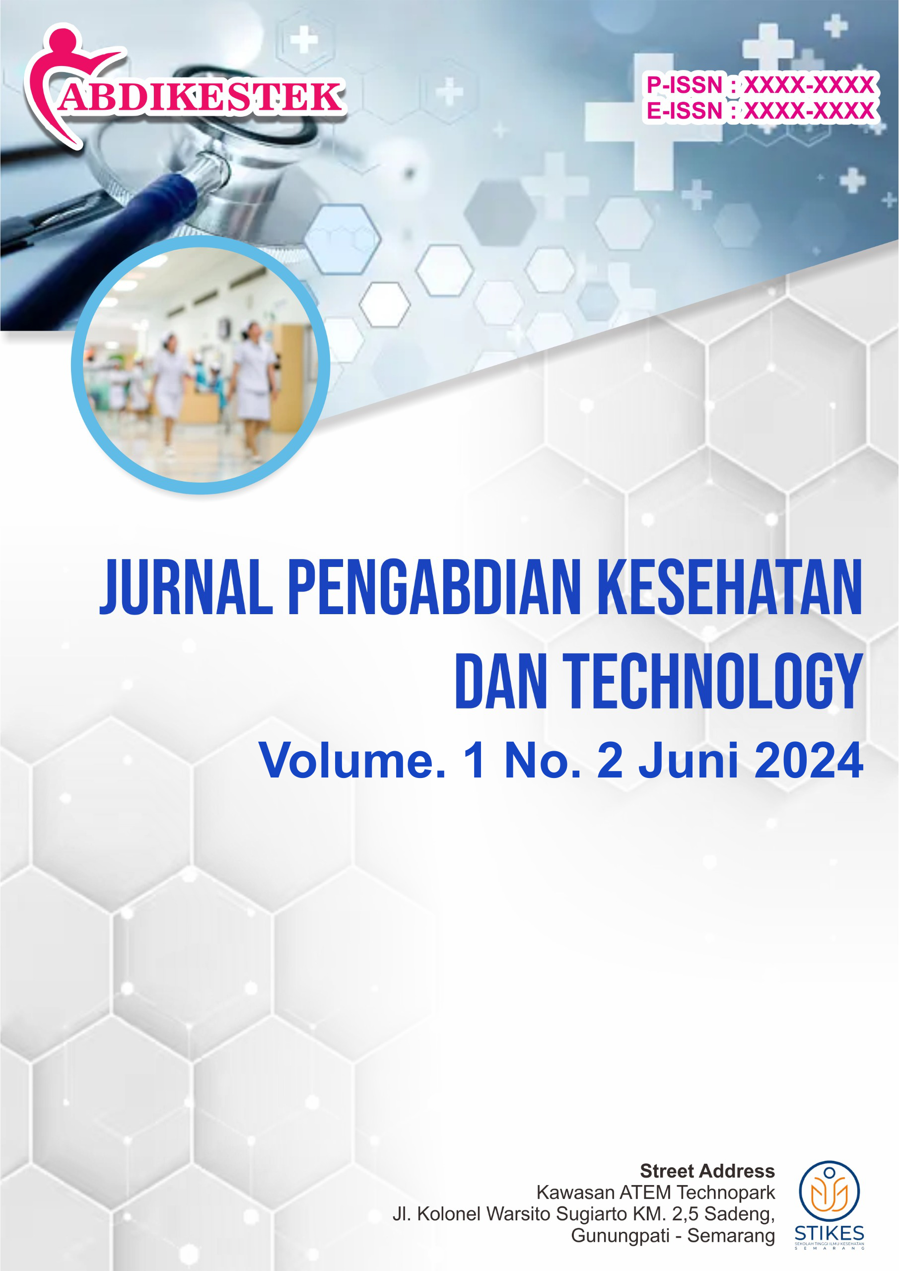 					View Vol. 1 No. 2 (2024): Juni : Jurnal Pengabdian Kesehatan dan Teknologi
				